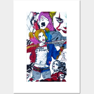 Lady Clown Posters and Art